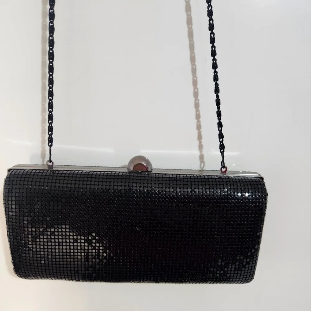 PRESTON & YORK Elegant Black Evening Clutch